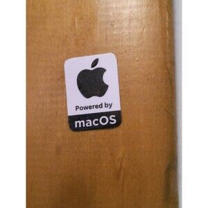 Mac OS Apple Sticker / Decal / Badge (6 Pack)